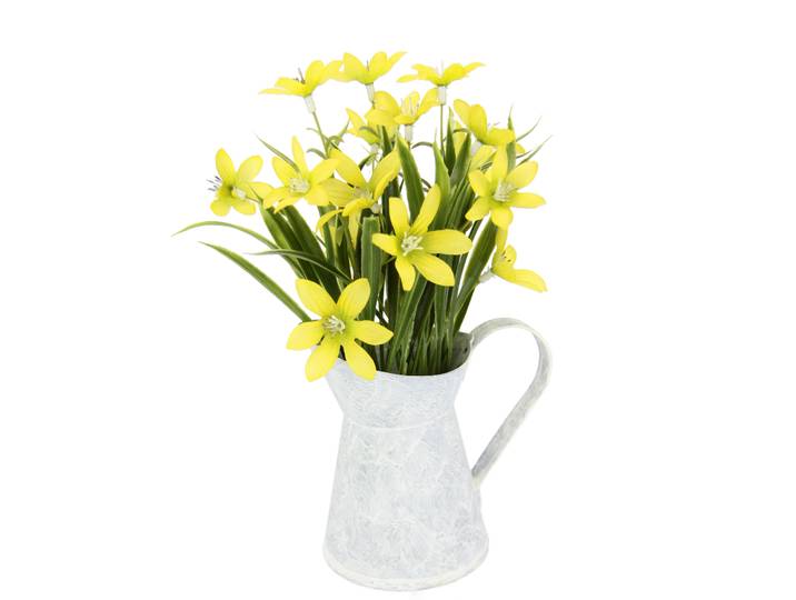 I.GE.A. Sternblume In Kanne, aus Metall