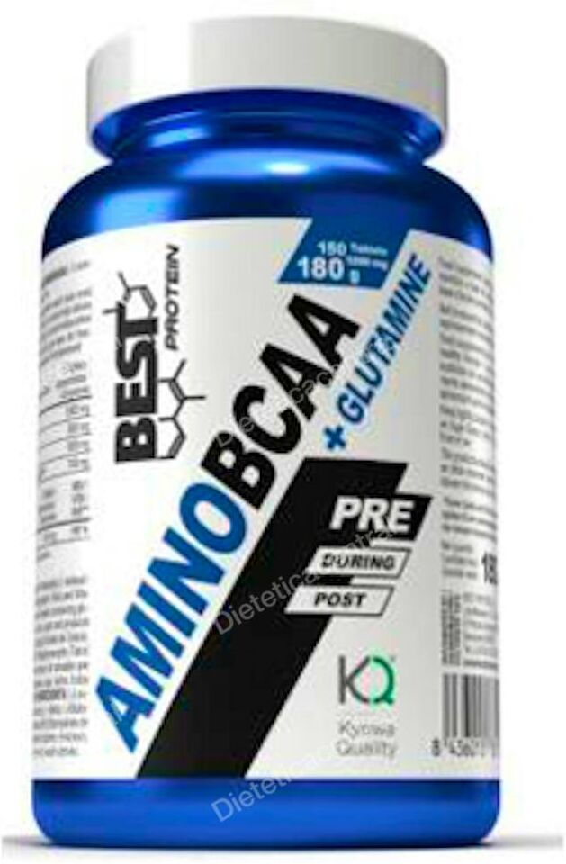 Best protein amino bcaa+glutamina 150comp.