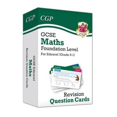 GCSE Maths Edexcel Revision Question Cards - Foundation, Gebundene Ausgabe von Cgp Books, CGP Books, 978-1-78908-337-8
