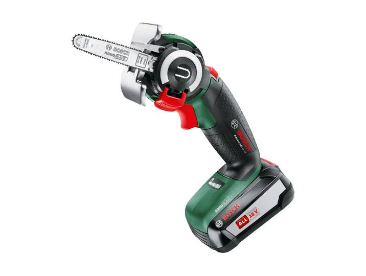 Stichsäge BOSCH AdvancedCut 18, mit 2,5 Ah Akku , grün, Sägemaschinen, Stichsäge