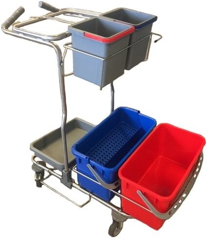 Minatol Rengøringsvogn Ergonomisk, Komplet