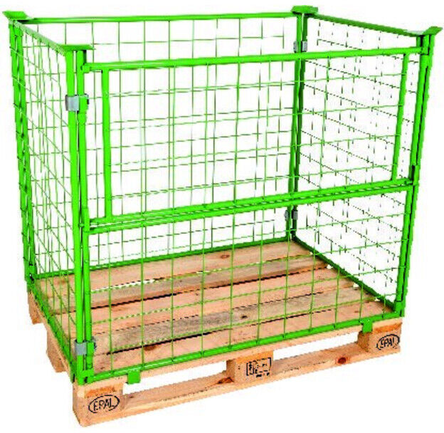 Cadre supérieur à grille 100 cm bleu galvanisé 10x10 ; E. S. B. (AR80012001000CS1)