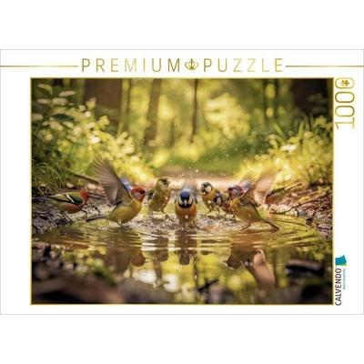 CALVENDO Puzzle Wenn Farben im Licht zu Melodien werden. | 1000 Teile Lege-Größe 64x48cm Foto-Puzzle für glückliche Stunden, von , Calvendo Puzzle