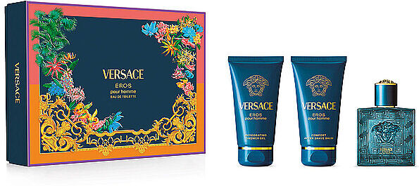 VERSACE Geschenkset - Eros Pour Homme Eau de Toilette Set 3x50ml EG
