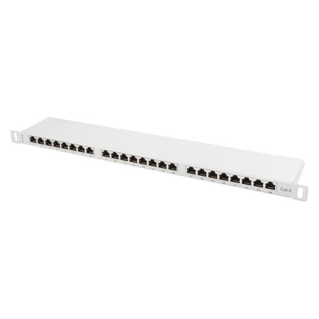 Lanberg PPS6-0024-S Patch Panel 0.5U (PPS6-0024-S)