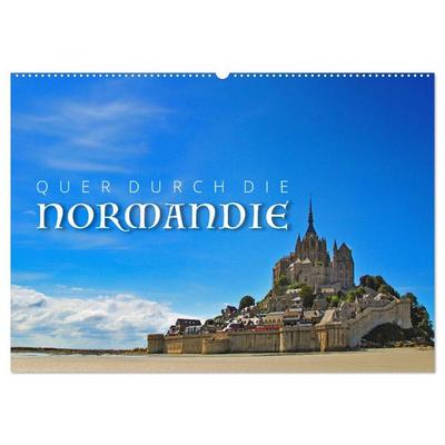 Quer durch die Normandie (Wandkalender 2026 DIN A2 quer), CALVENDO Monatskalender