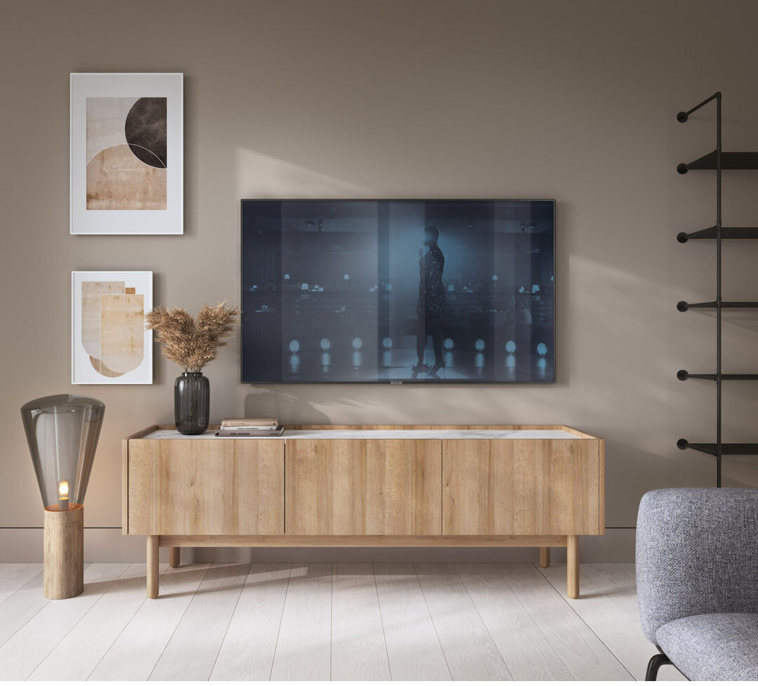Wade Logan Boeld TV Stand for TVs up to 65" 65"