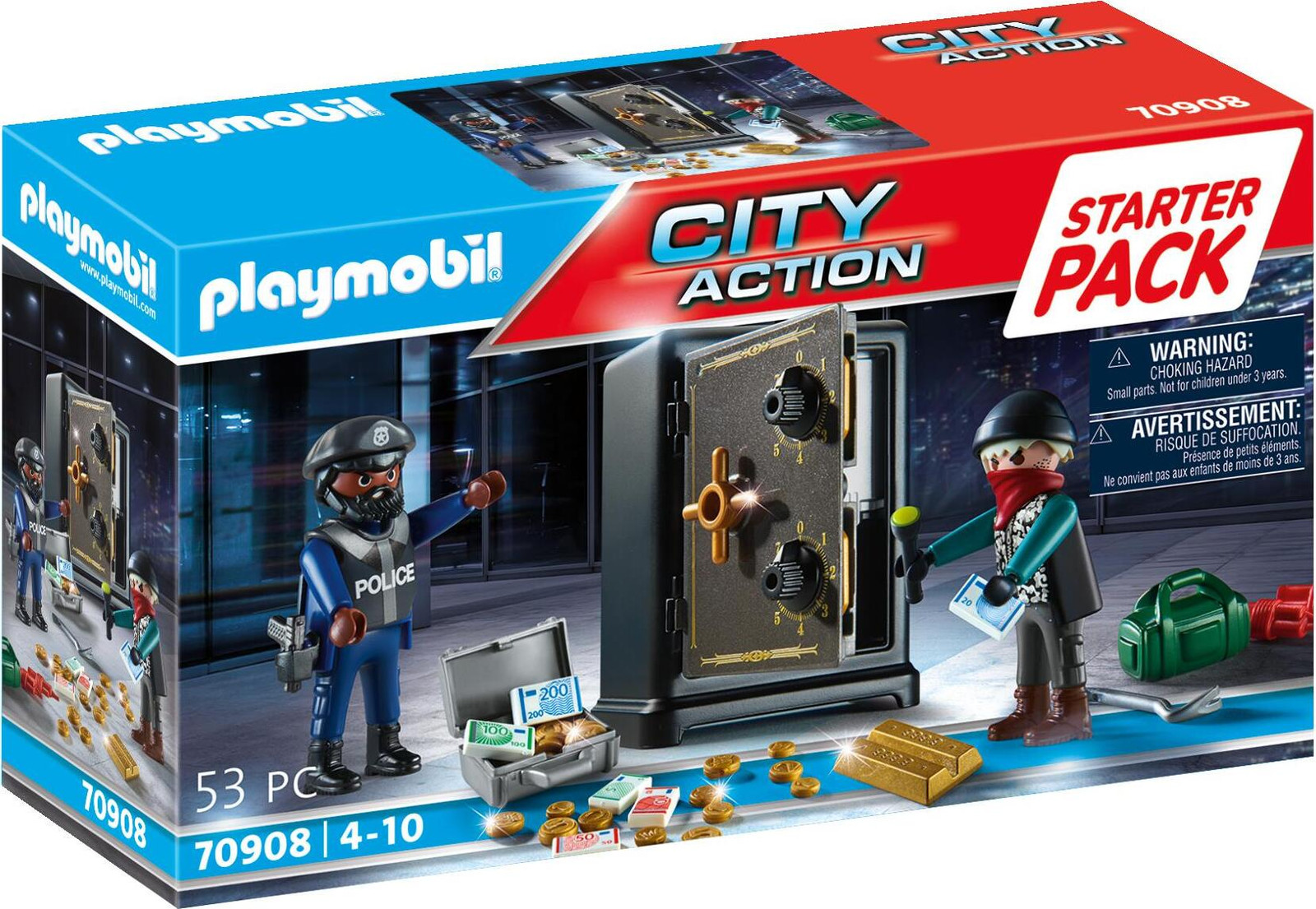 Playmobil City Action 70908 Startpakket: Bankrovers