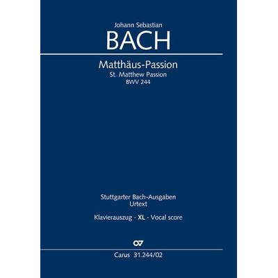 Matthäus-Passion (Klavierauszug XL) -