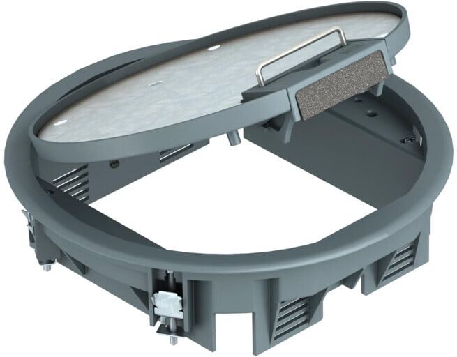 OBO Bettermann Insert de dispositif pour montage universel GESR4 U 7011 (7405436)