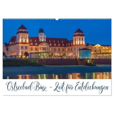 Ostseebad Binz – Zeit für Erholung (Wandkalender 2027 DIN A2 quer), CALVENDO Monatskalender