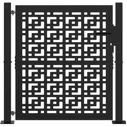 vidaXL, Gartenzaun, Qutarica (Kreuzdesign)