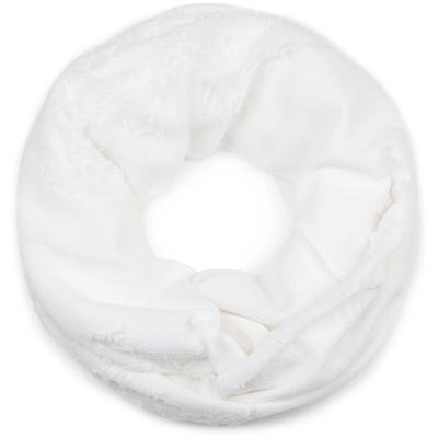 Loop STYLEBREAKER "Loop Schal Destroyed Look", Damen, weiß, Obermaterial: 50% Viskose CV. 50% Polyester PES., Modisch, Modetücher Loop