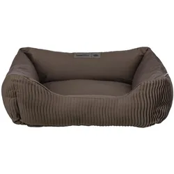 Trixie Marley bed, square, 60 × 50 cm, dark brown (Hund), Hundebett + Katzenbett