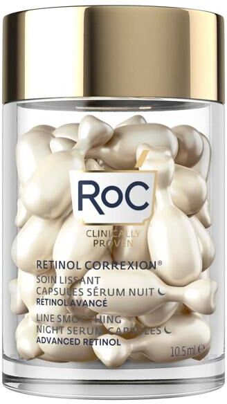 RoC Retinol Correxion Siero Viso Notte Levigante Retinolo 30 Capsule