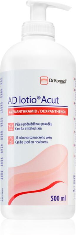 Dr Konrad AD lotio® Acut crème pour peaux irritées 500 ml