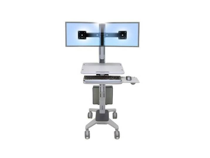 Ergotron TV-Standfuß Ergotron Neo-Flex Dual WideView WorkSpace