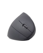 Gembird Maus OPT ergonomisch wireless 6-Tasten schwarz Optisch Kabellos 6 Tasten (MUSW-ERGO-01)