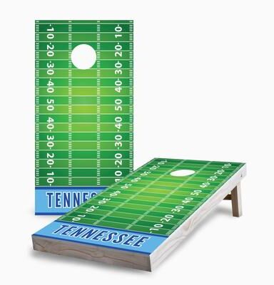 Skip's Garage Tennessee Football Corn Hole Board Set with Hole Lights