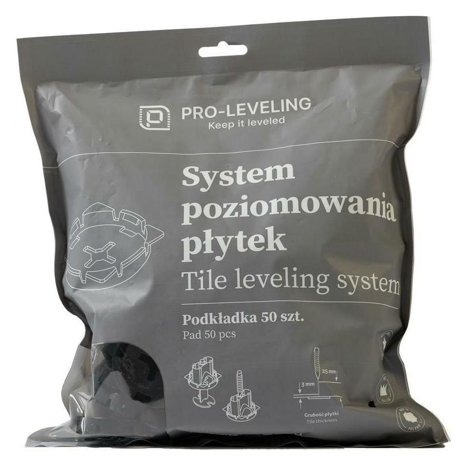 MGA SYSTEM POZIOMOWANIA PŁYTEK PODKŁADKA /50szt. PRO-LEVELING (35618313)