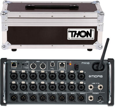 Midas MR 18 Thon Case Bundle Marron