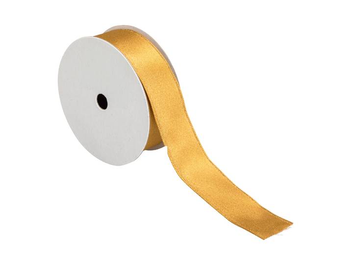 Geschenkband Mystic Forest, Spyk, gold, Textil