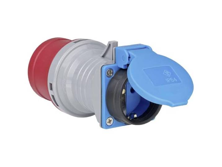 Brennenstuhl CEE-adapter IP44 (stekker: CEE 400V/16A, stopcontact: 230/16A).