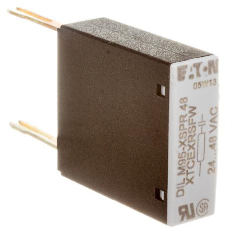 Eaton RC-beschermingsschakelaar 24 - 48 AC V geschikt voor DILM40 - DILM95, DILK33 - DILK50, DILMP63 - DILMP200 281205