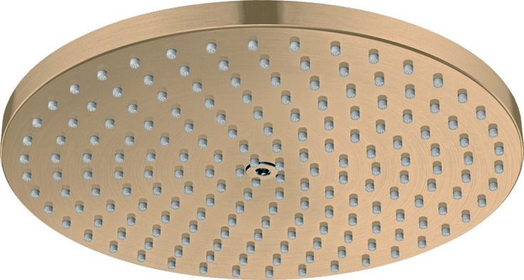 Hansgrohe Kopfbrause Raindance S 240 1jet PowderRain EcoSmart+ brushed bronze , 28821140 28821140