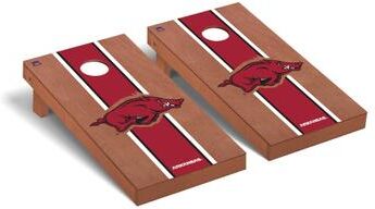 Skip's Garage Arkansas Razorbacks 2x4 Pro Cornhole Boards - V7
