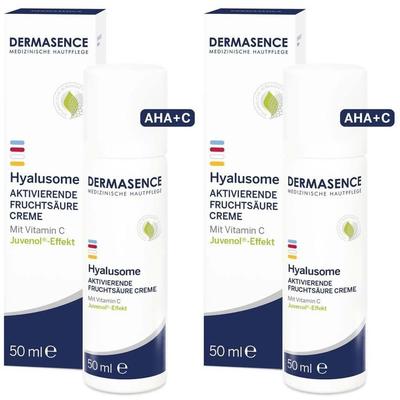 Dermasence Hyalusome aktiv.Fruchtsäure Creme 2x 2x50 ml