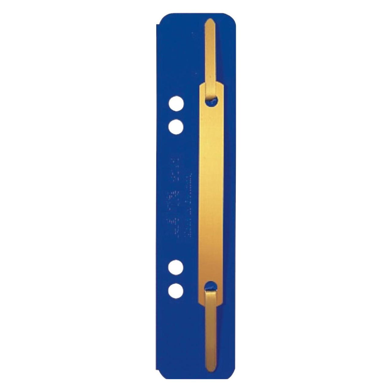 Leitz Heftstreifen Karton kurz blau (3701-00-35)