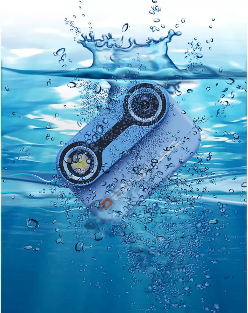 INF Wasserdichte Kamera für Unterwasserabenteuer Blau