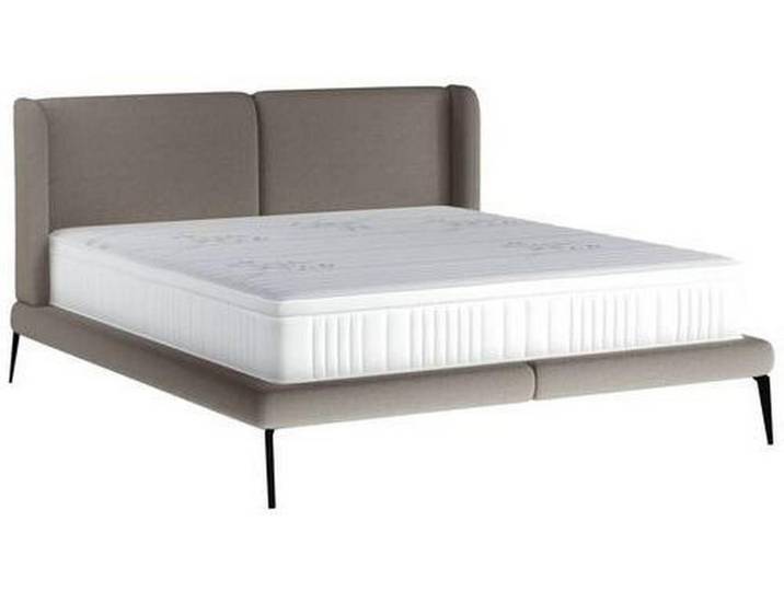 Livetastic Polsterbett, Hellgrau, Metall, Uni, 180x200 cm, Made in EU, Stoffauswahl, Schlafzimmer, Betten, Polsterbetten