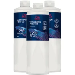 3000ml Wella Professionals Welloxon Perfect Creme Developer Set 12 % - 40 Vol. (3 x 1000ml)