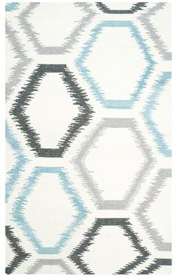 SAFAVIEH Handmade Flatweave Dhurries Mara Modern Wool Rug