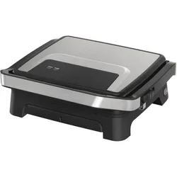 Tefal GC271D10, Kontaktgrill, Schwarz, Silber
