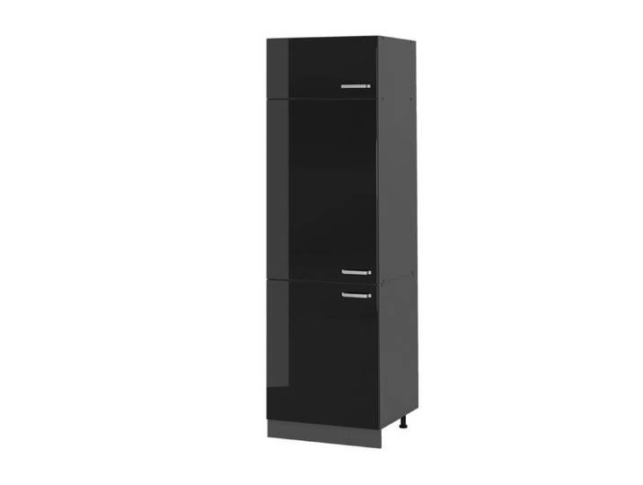 Armoire pour frigo R-Line 60cm Noir Haute brillance/Anthracite Vicco 41084