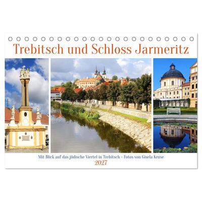 Trebitsch und Schloss Jarmeritz (Tischkalender 2027 DIN A5 quer), CALVENDO Monatskalender