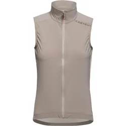 castelli Espresso 2 Fahrradweste Damen | Gr. XS | beige - beige