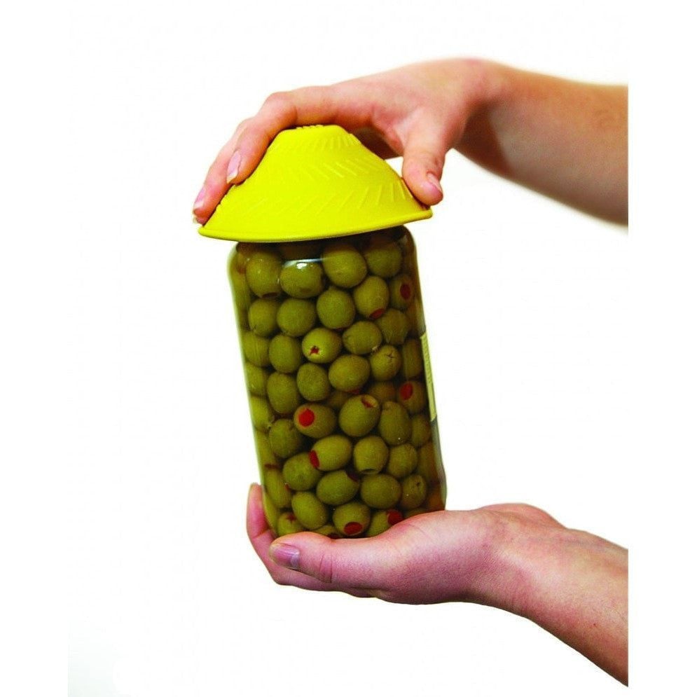Able2 Anti-slip potopener met stevige grip - Geel