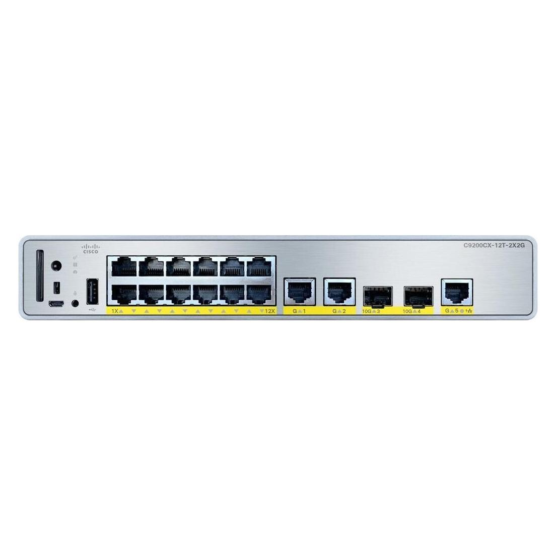 Cisco CATALYST 9000 COMPACT SWITCH 12 (12 Ports) (C9200CX-12T-2X2G-A)