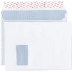 Elco, Briefumschlag, Briefumschläge Documento mit Seitenfalten, weiss (C4, 200x)