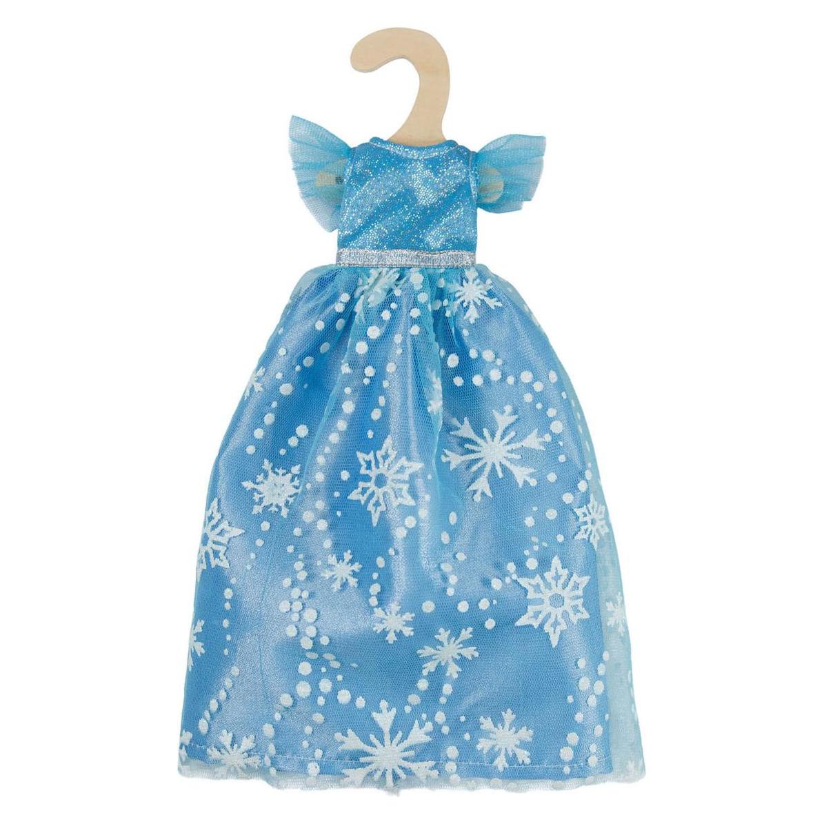 Heless Time2Shine Tüllkleid "Eisprinzessin" mit Eiskristallen für Modepuppen der Grösse 29 cm (8720)