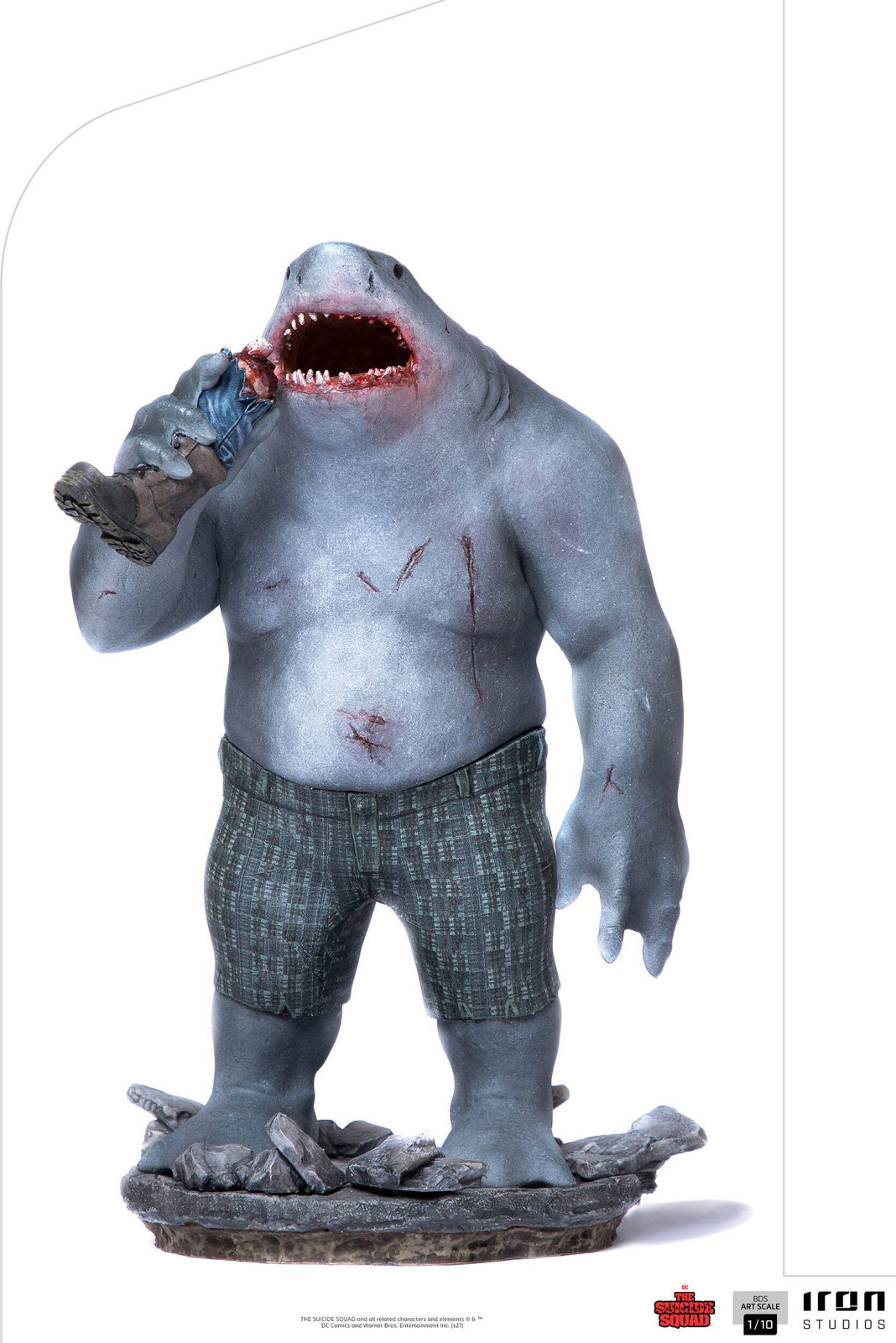 Iron Studios The Suicide Squad King Shark BDS Art Scale-beeldje 23 cm IS12837