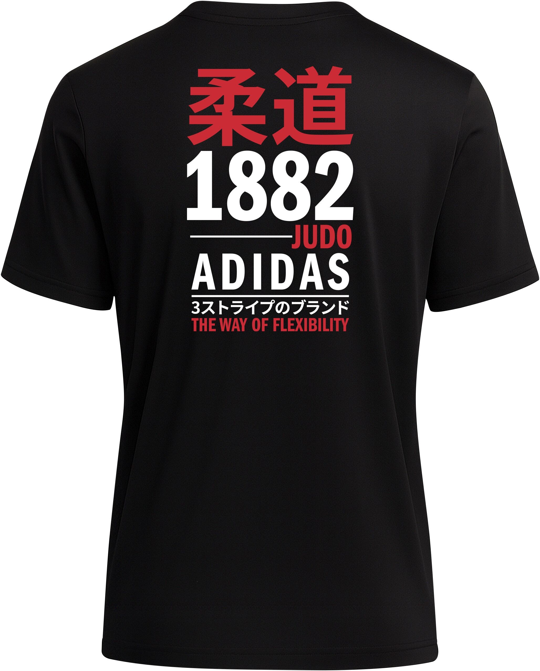 Budofitness Adidas Tshirt Judo Svart