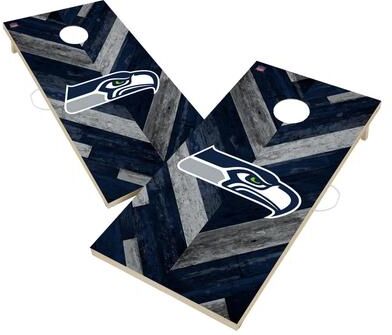 Skip's Garage Seattle Seahawks NFL Cornhole Board Set