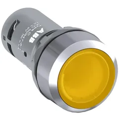 ABB CP1-31Y-10 Drucktaster, gelb mit Metallring 1SFA619100R3113