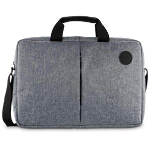 Hama Laptoptasche Genua, 231019, grau, Polyester, bis 17,3 Zoll