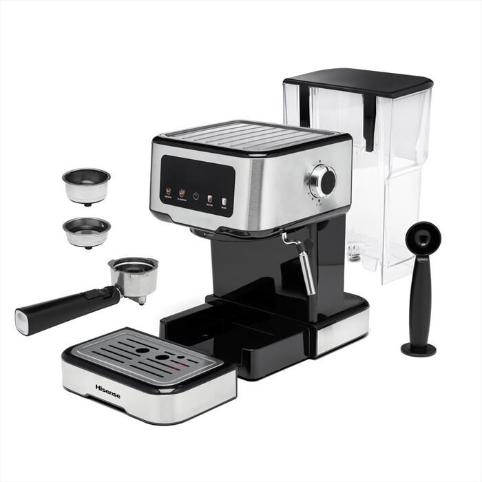 Hisense Macchina Da Caffè Espresso Hescm15cd-acciaio Inox